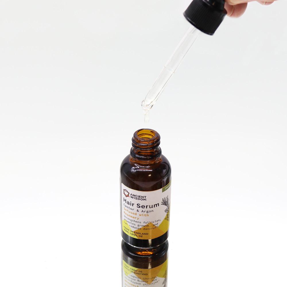 3x Organic Hair Serum 30ml - Rosemary