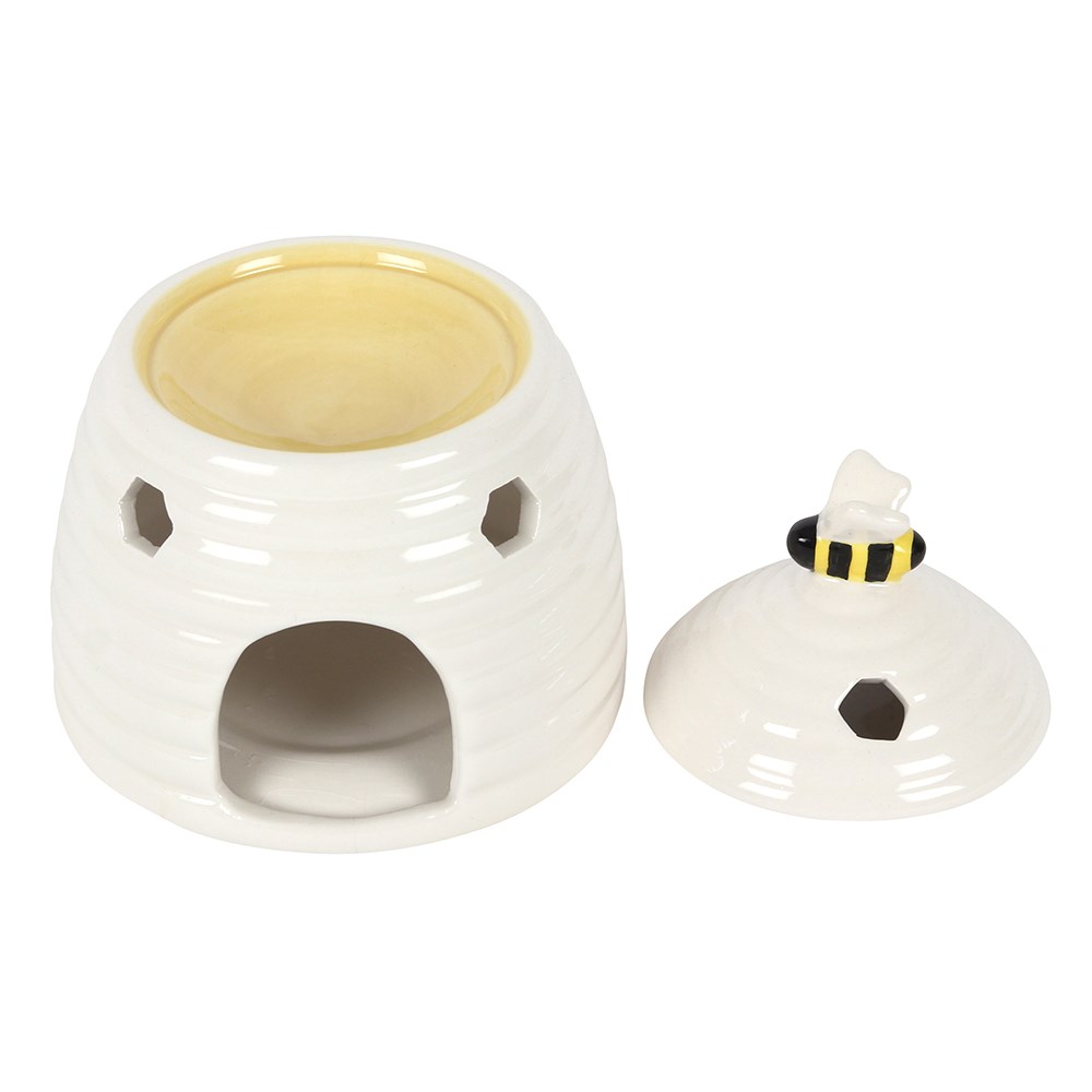 3x White Beehive Oil Burner