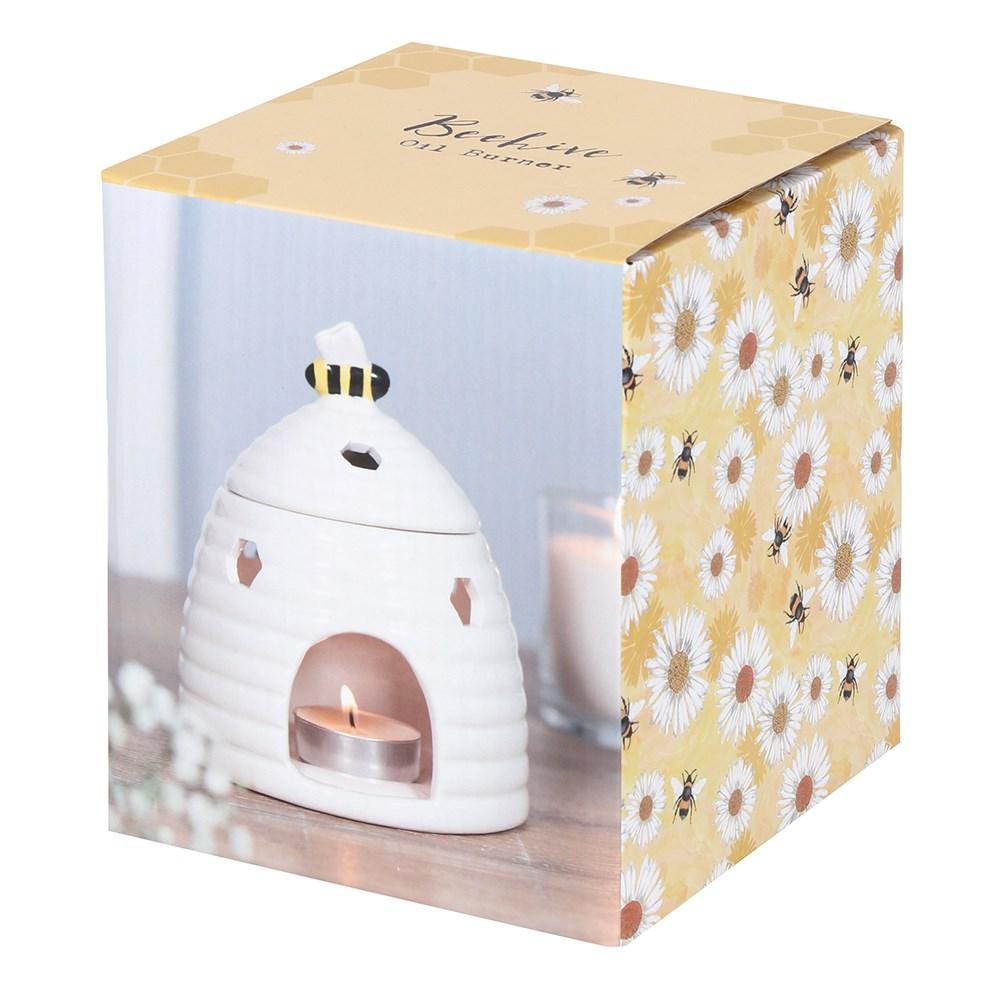 3x White Beehive Oil Burner