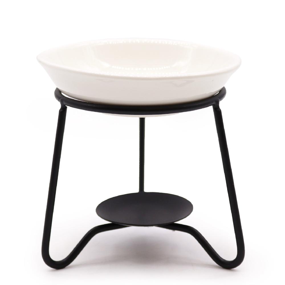 4x Ceramic & Metal Simple Stand