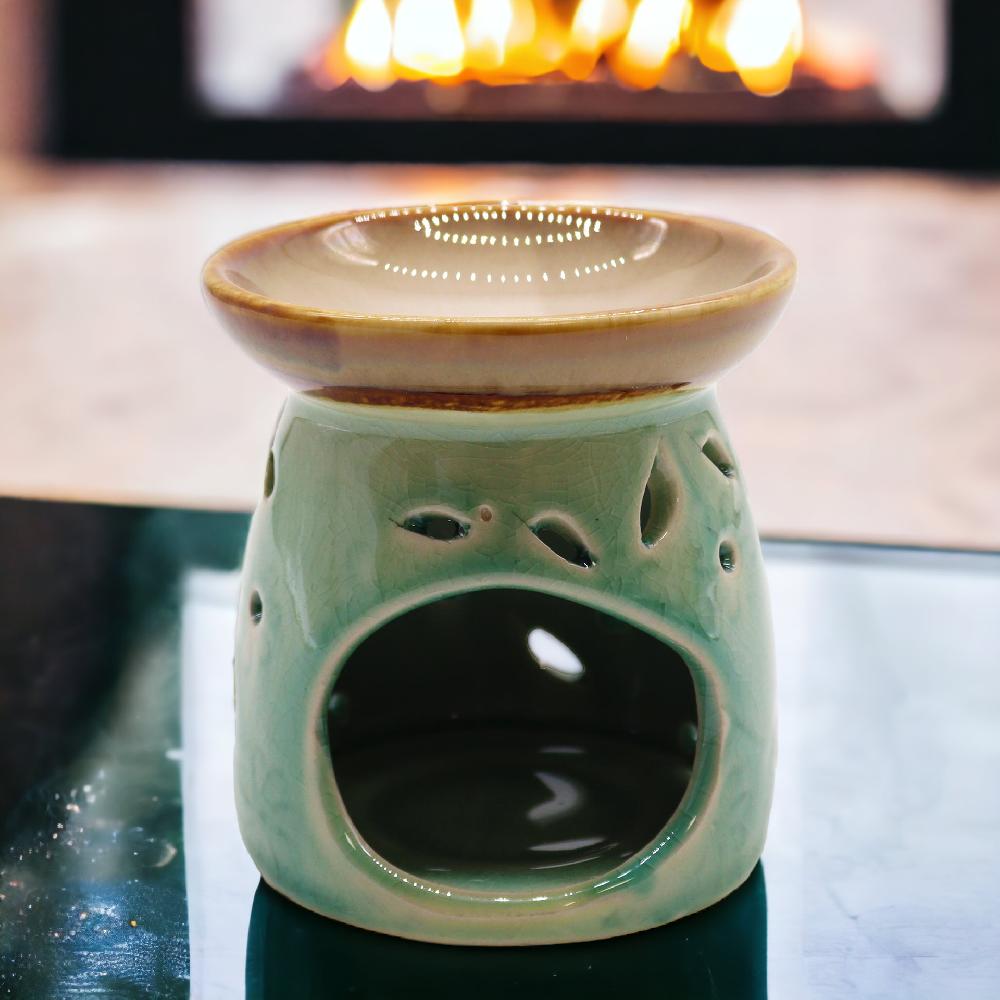 4x Classic Oil Burner - Blue