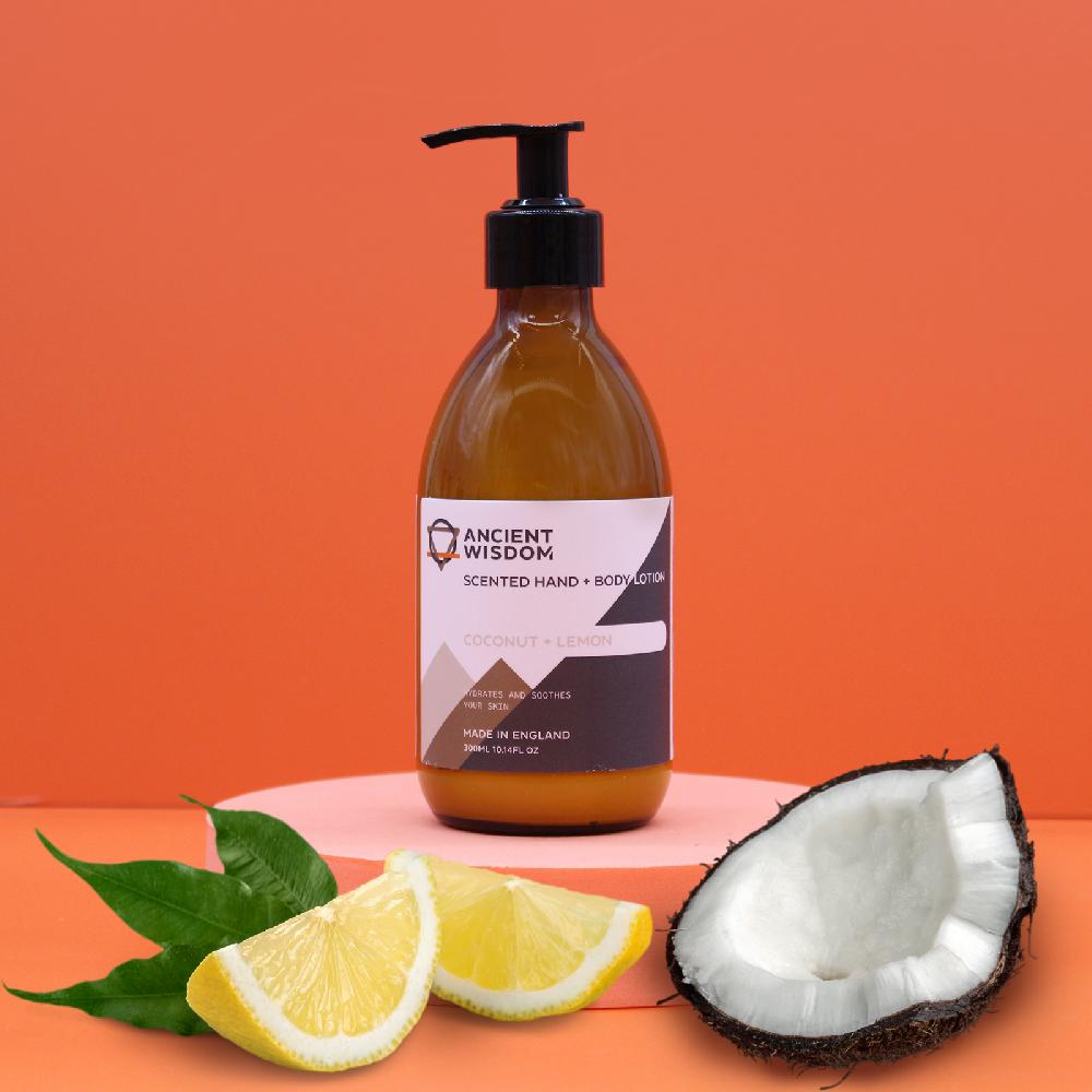4x Coconut & Lemon Lotion 300ml