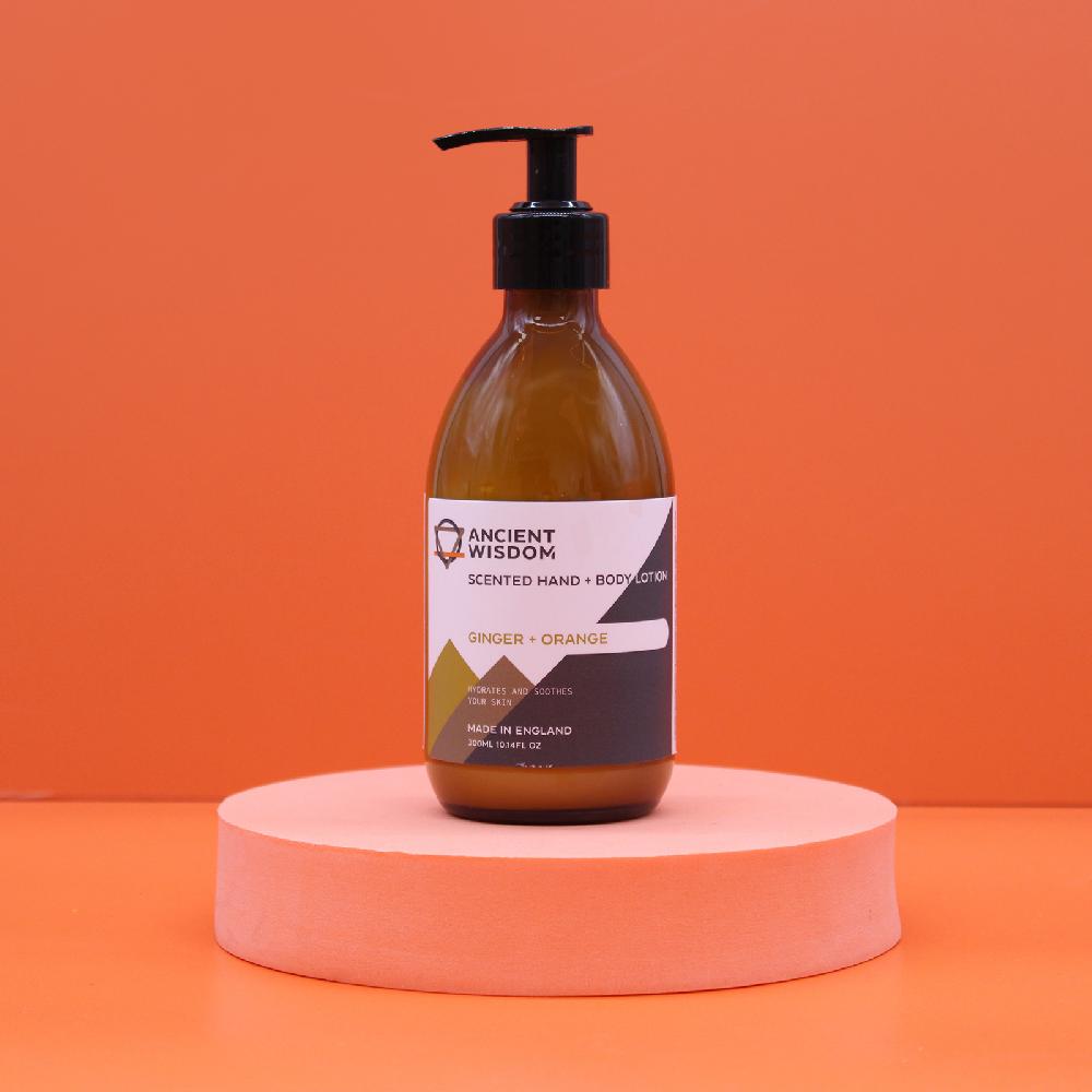 4x Ginger & Orange Lotion 300ml