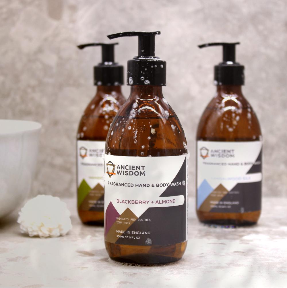 4x Mango & Lime Hand & Body Wash 300ml
