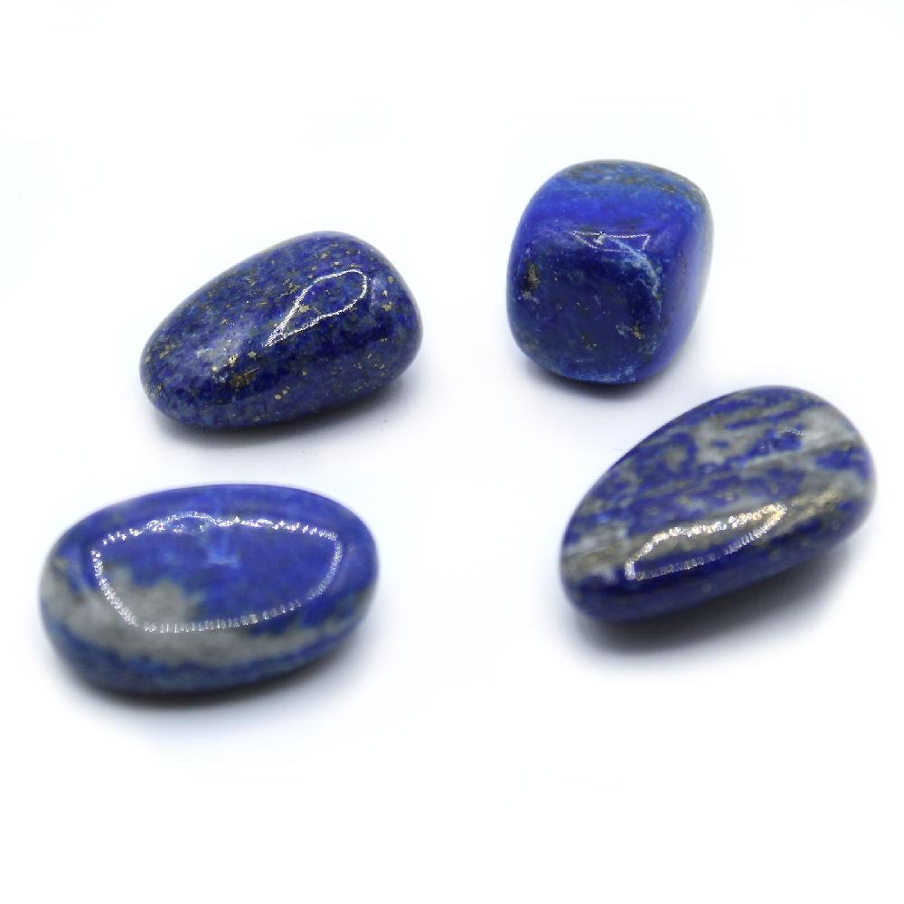 4x Premium Tumble Stones - Lapis