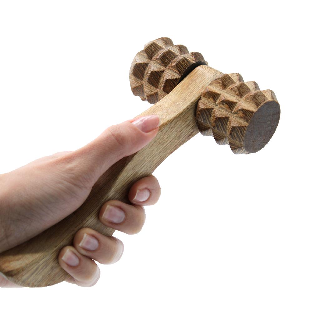 5x Massage Tool - Ribbed Hand Roller