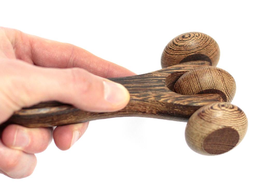 5x Massage Tool - Three Disc Roller