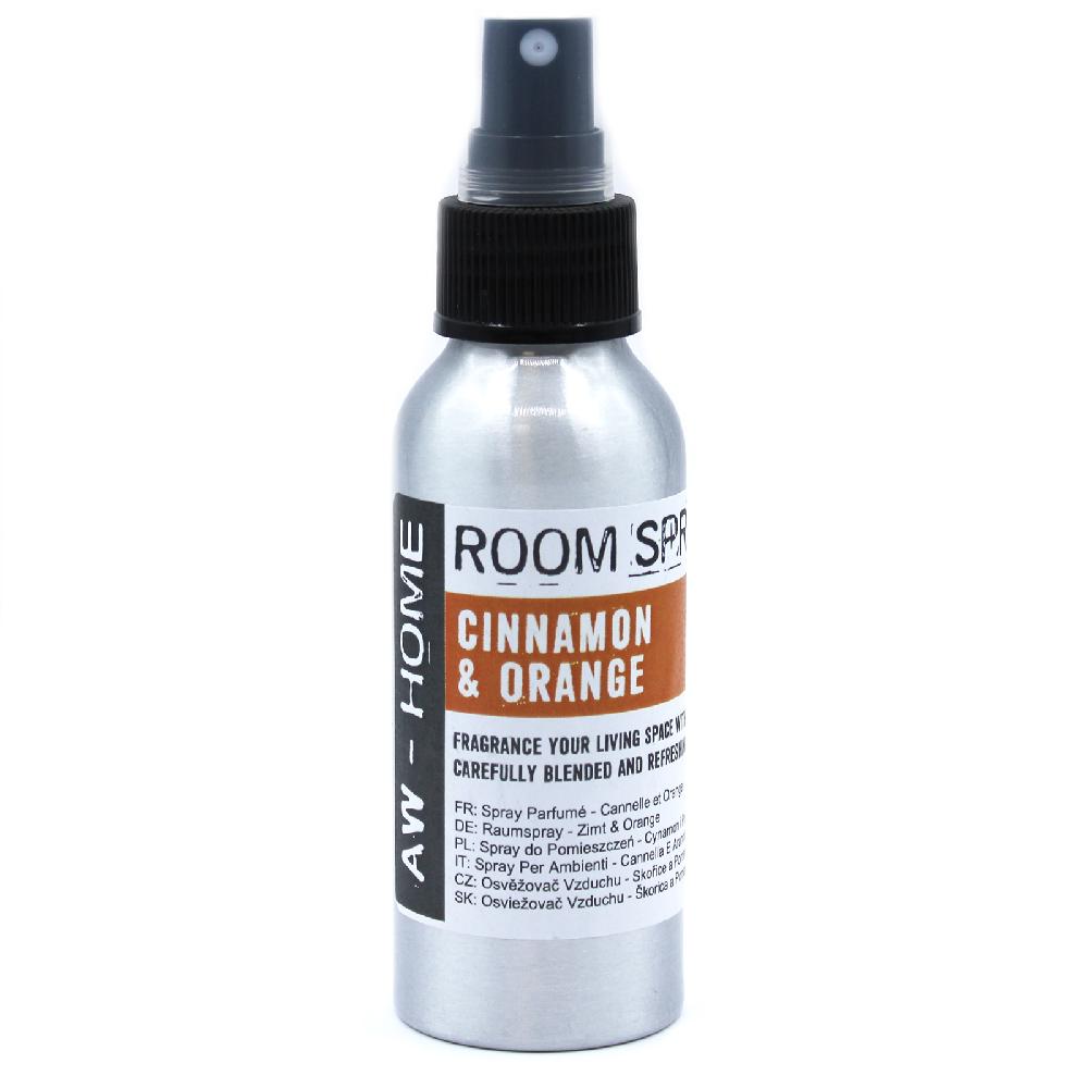 6x 100ml Room Spray - Cinnamon & Orange