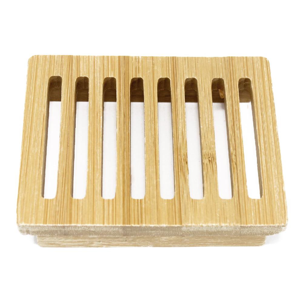 6x Hemu Wood Soap Dish - Box