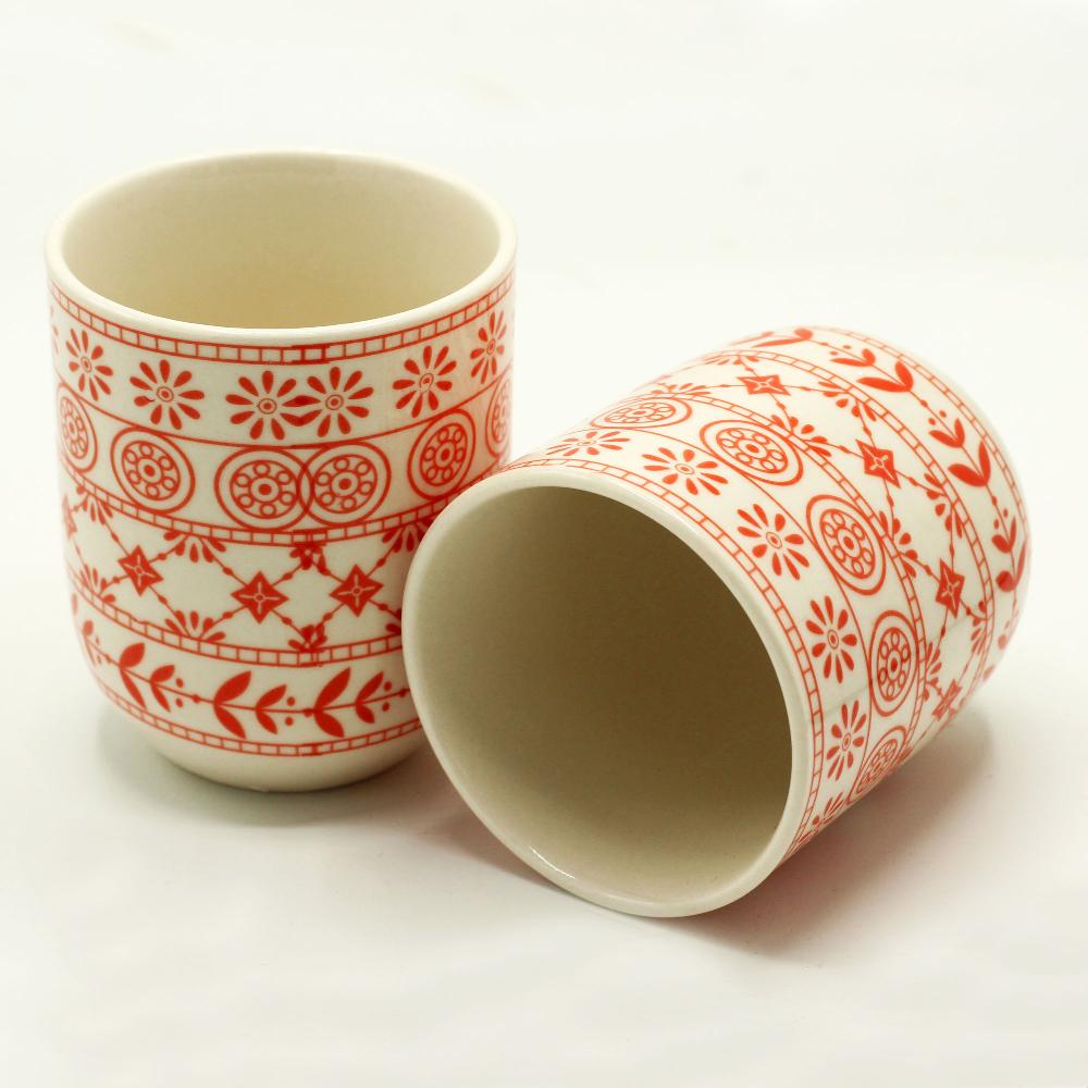 6x Herbal Tea Cup - Amber