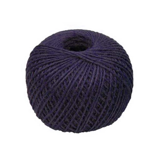 6x Jute Twine - Dark Blue - 60 meters