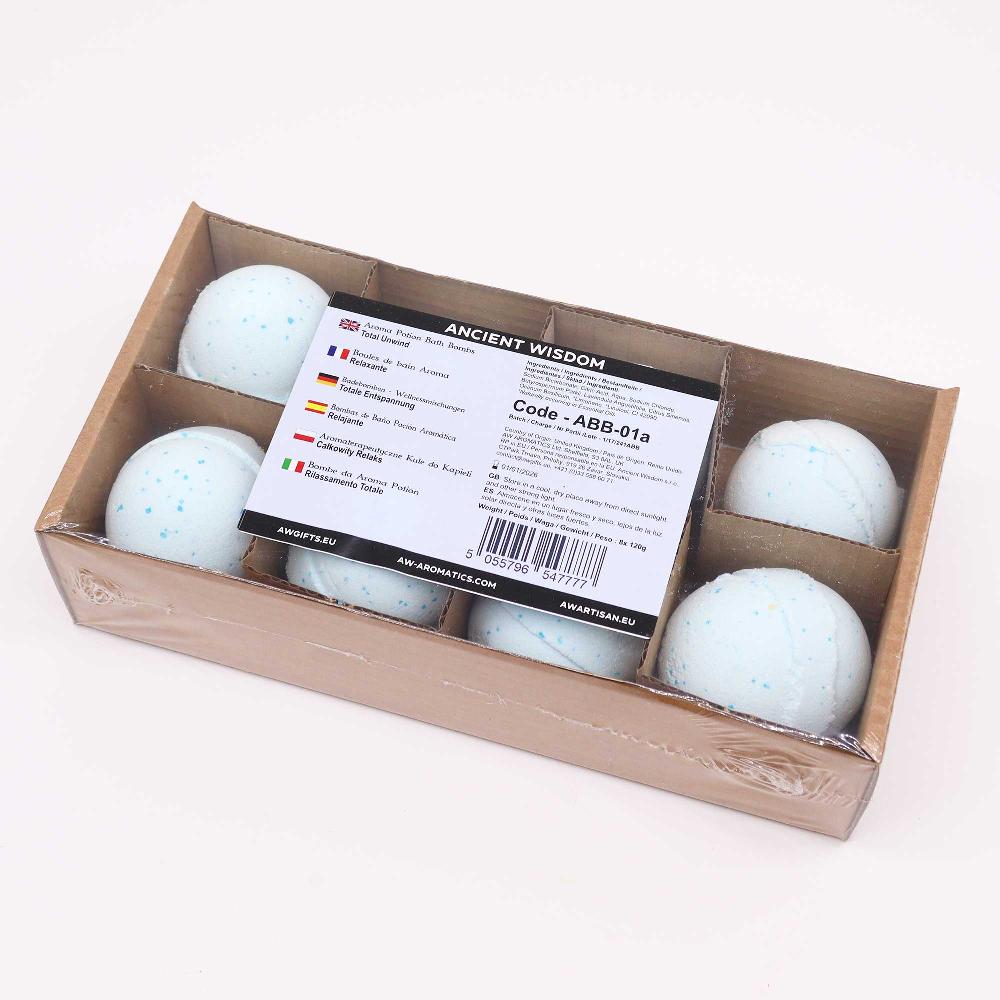 8x Total Unwind Potion Bath Ball