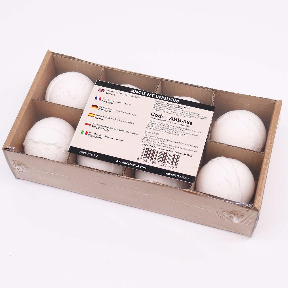 8x Warming Potion Bath Ball