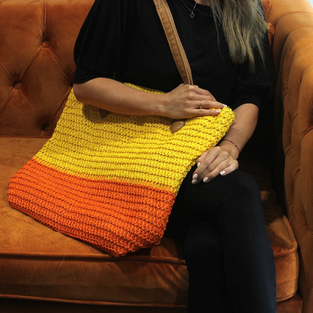 Back To The Bazaar Bag - Black & White