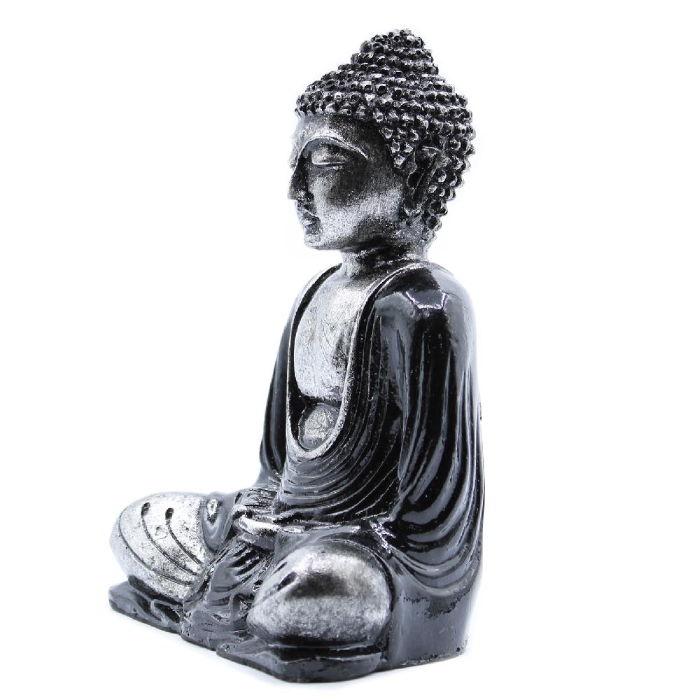 Black & Grey Buddha - Medium