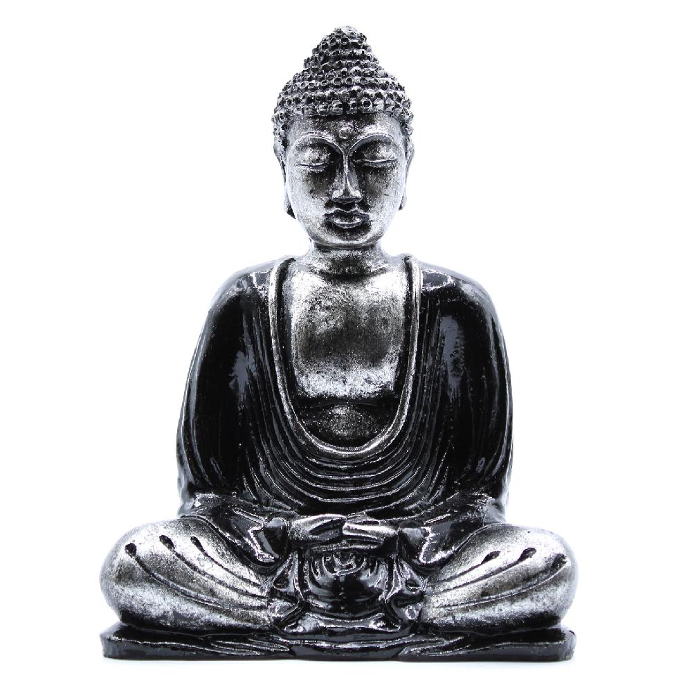 Black & Grey Buddha - Medium