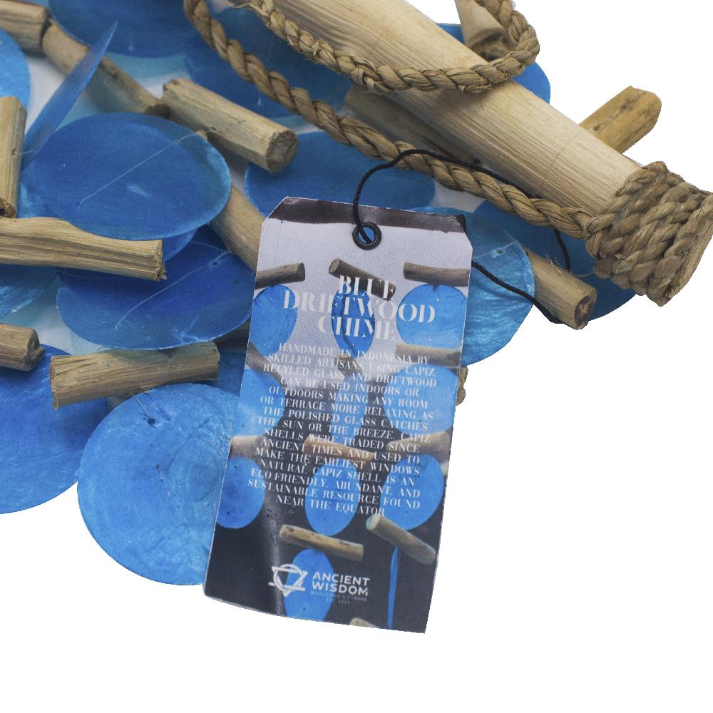 Blue Driftwood Chime