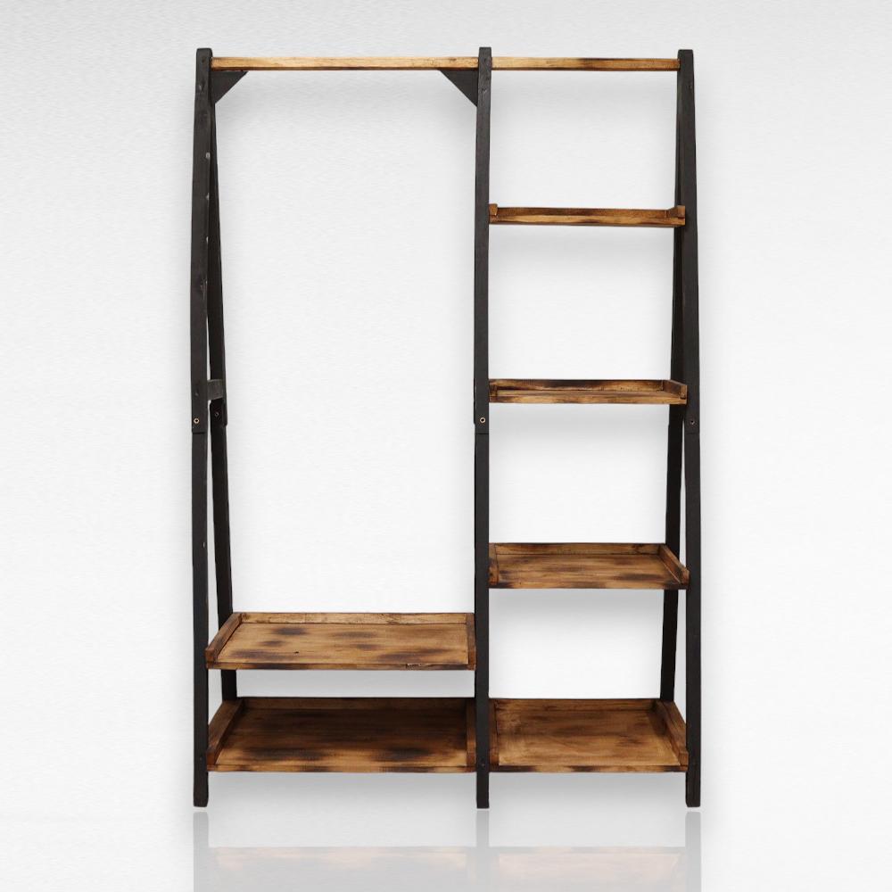 Clothes Rack & Shelves Triangle