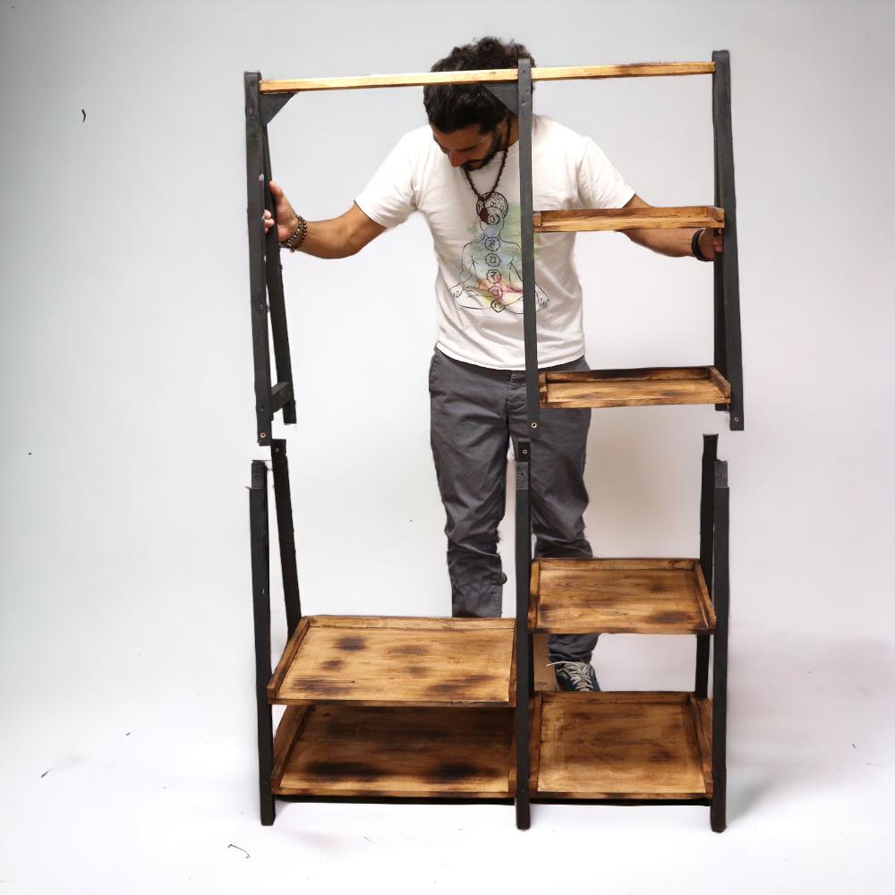Clothes Rack & Shelves Triangle