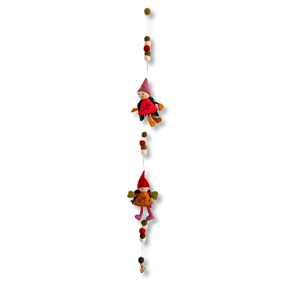 Felt Wall Hanging - Fairy Angels