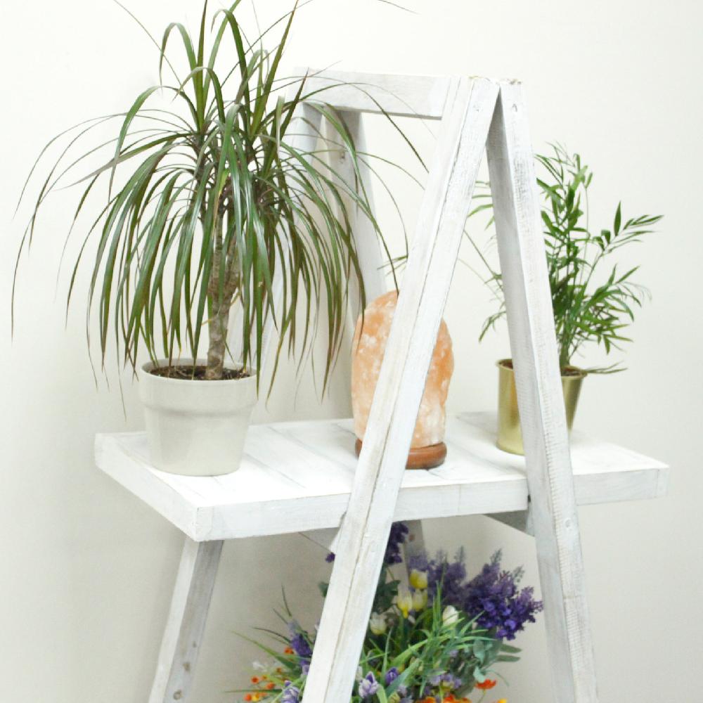 Folding "A" Frame Display - Whitewash