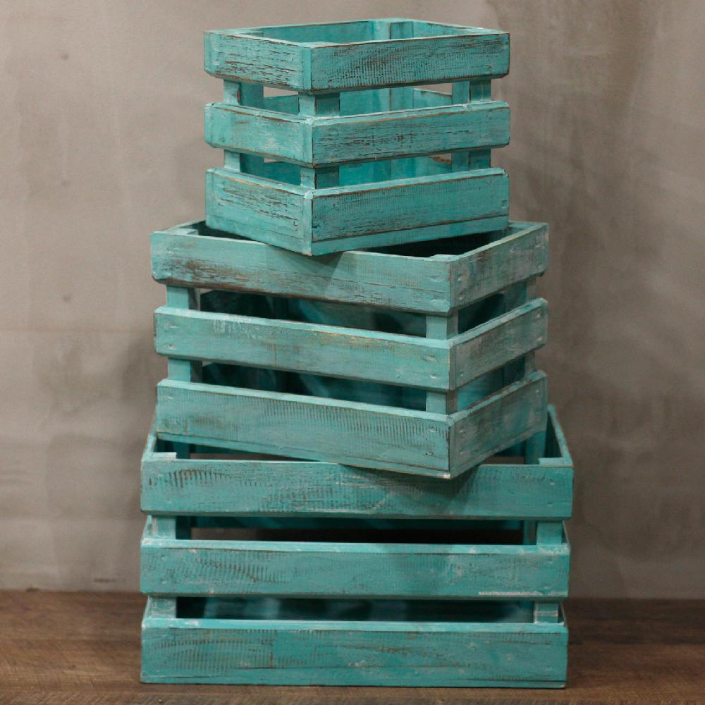 Fruit Box Set Of 3 - Greenwash