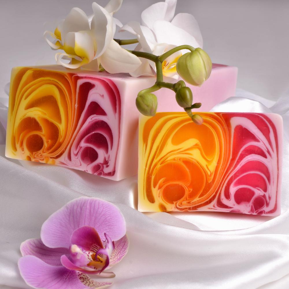 Handmade Soap Loaf 1.2kg - Orchid