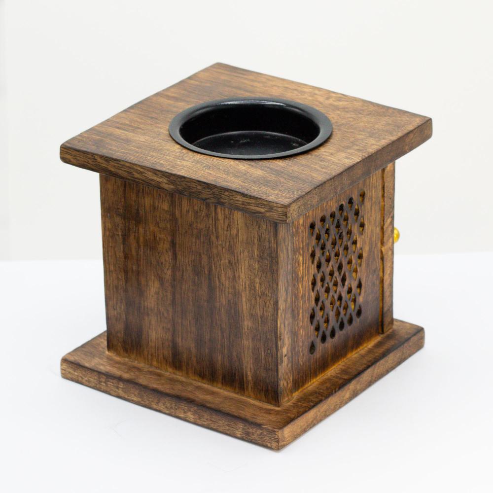 Large Mango Box Burner - Elephant