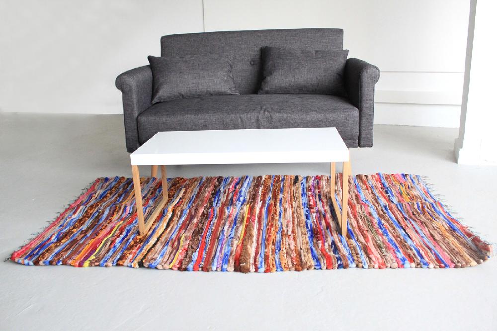 Large Velvet Rug - 105x185cm