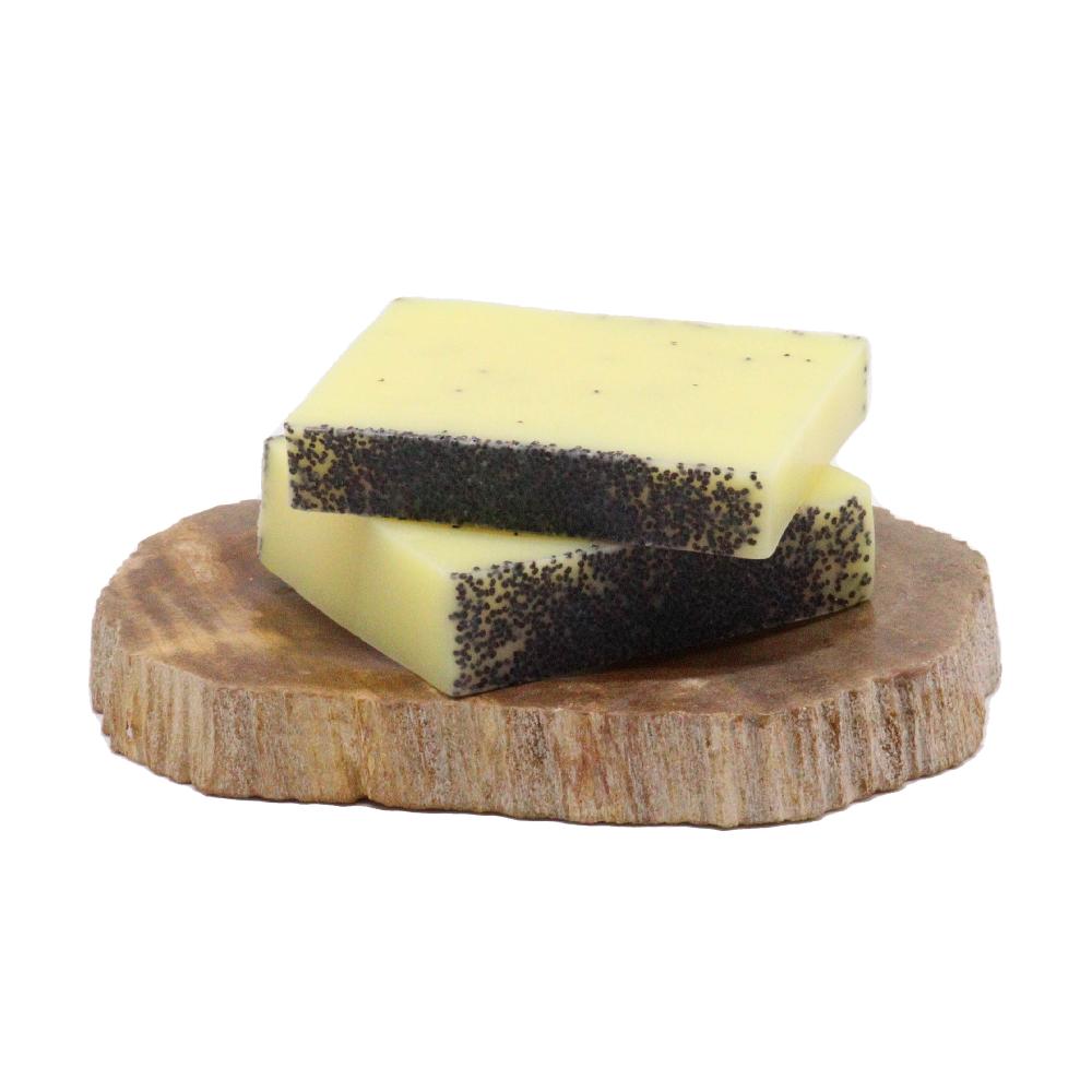 Lemon Poppy Soap Loaf