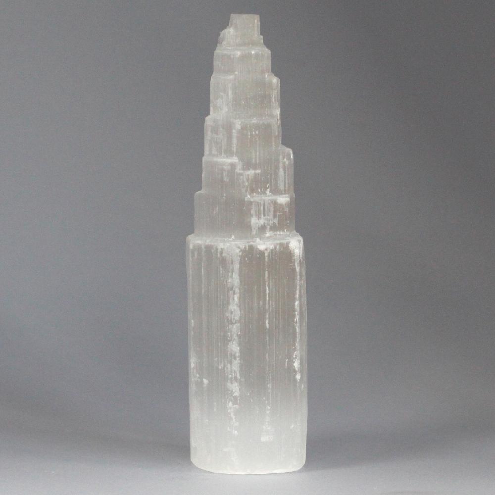 Natural Selenite Tower - 20 Cm