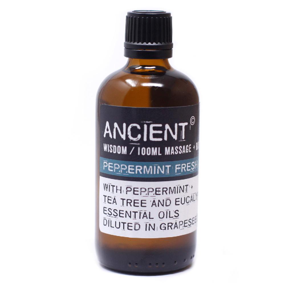 Peppermint Fresh Massage Oil - 100ml