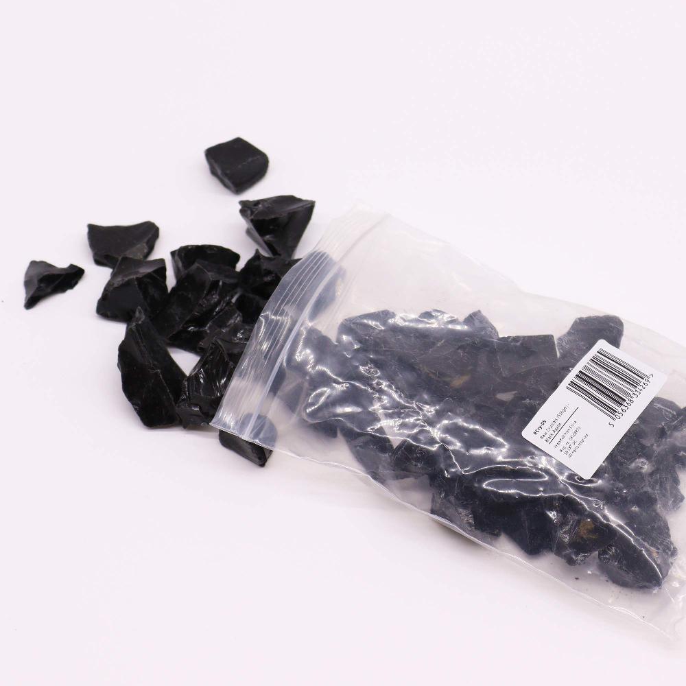 Raw Crystals (500g) - Black Agate