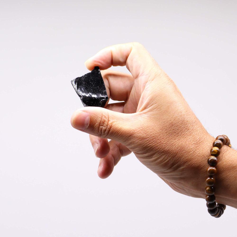 Raw Crystals (500g) - Black Agate