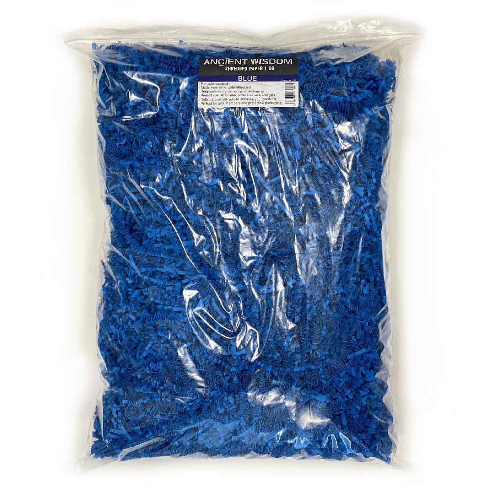 Shredded Paper - Blue 1kg