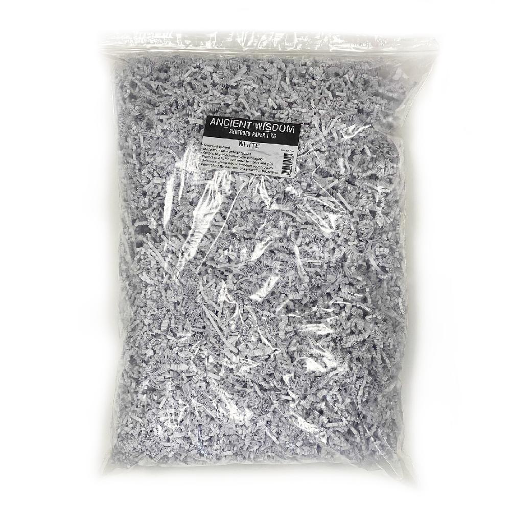 Shredded Paper - White 1kg