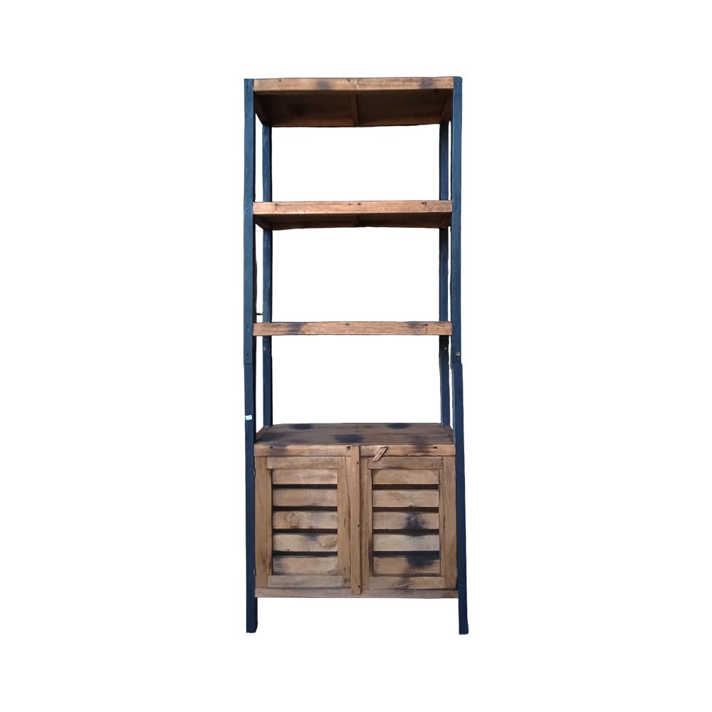 Standard Four Shelf Stand & Cupboard