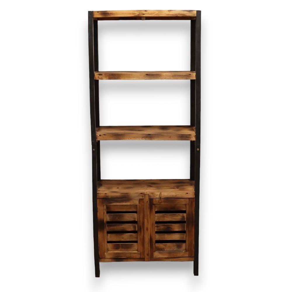 Standard Four Shelf Stand & Cupboard