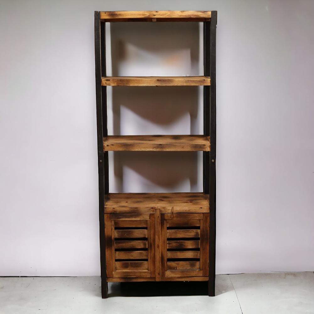 Standard Four Shelf Stand & Cupboard
