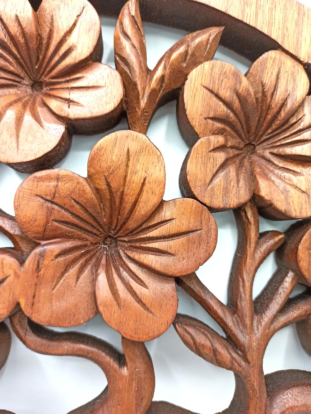 Tree Of Life Frangipani Panel - 40cm