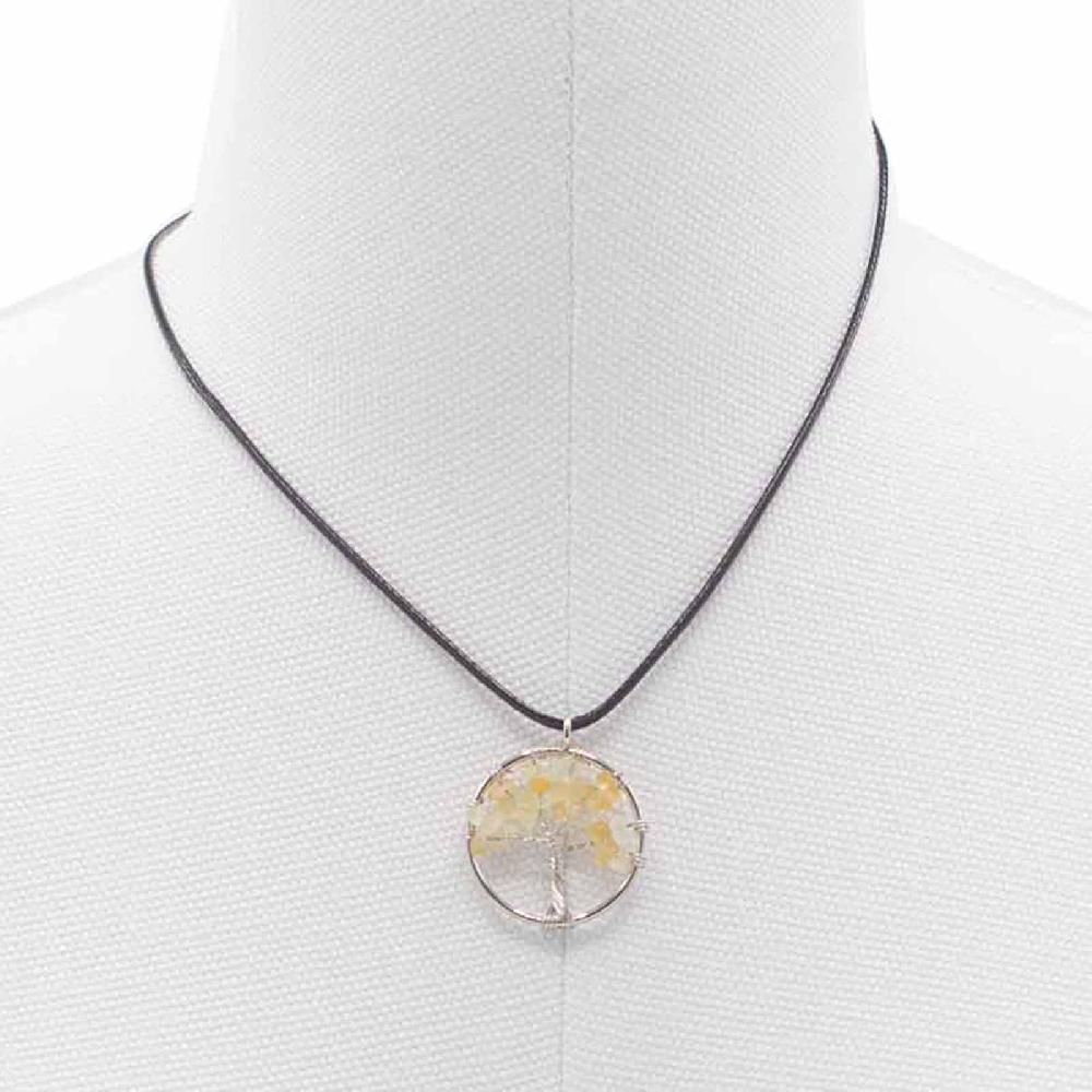 Tree Of Life Pendant - Carnelian