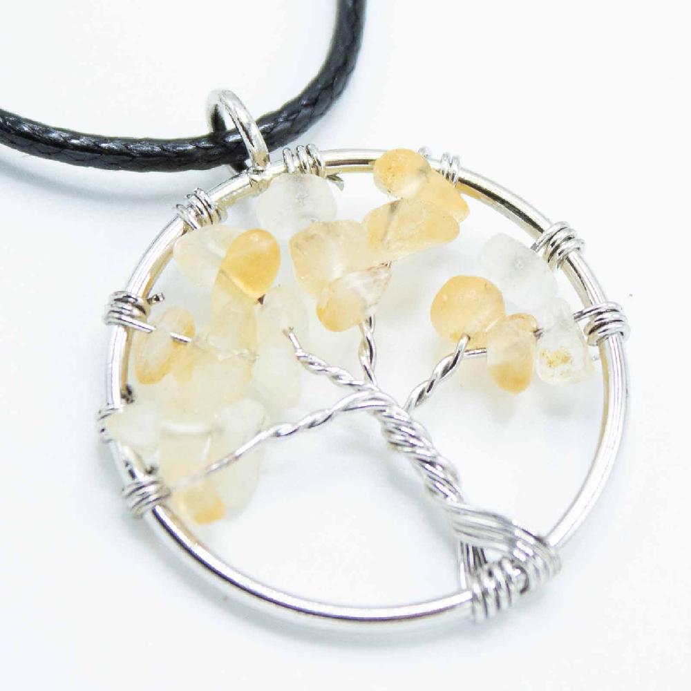 Tree Of Life Pendant - Carnelian