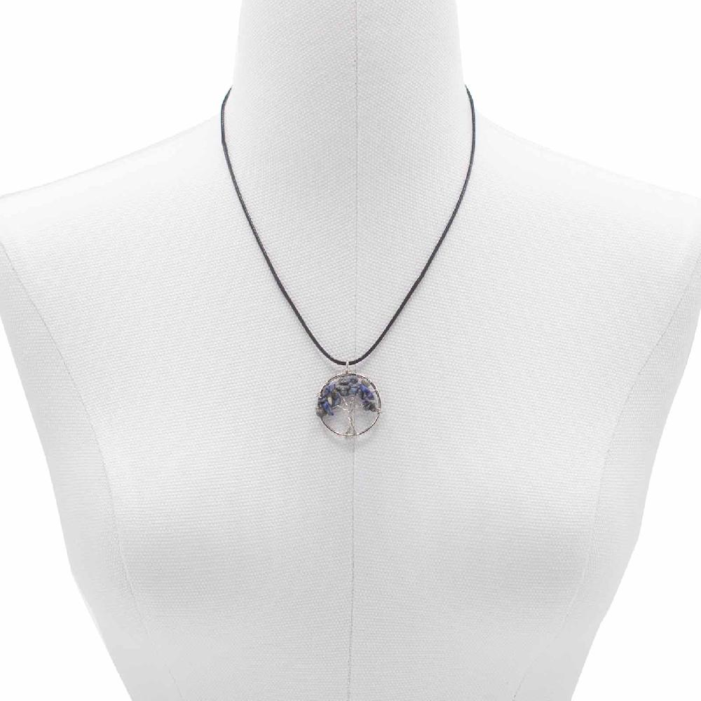Tree Of Life Pendant - Sodalite