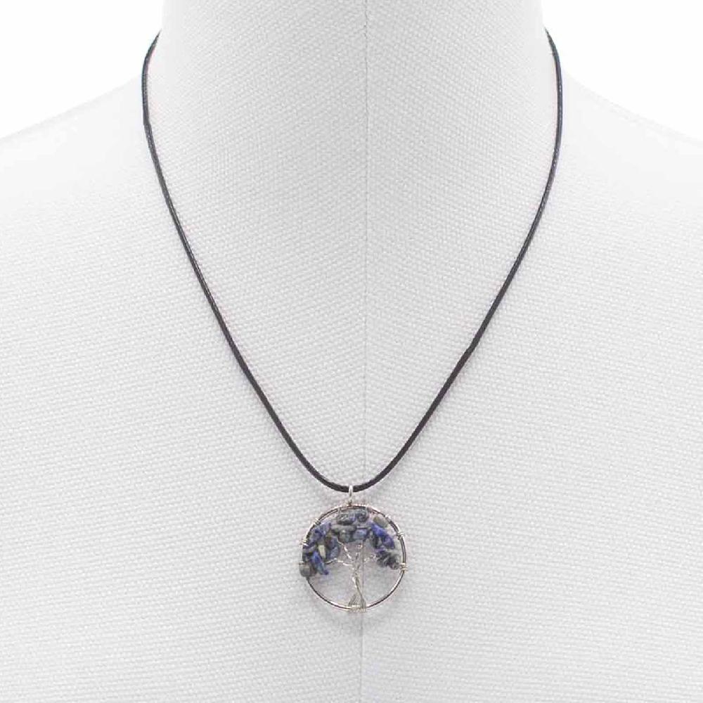 Tree Of Life Pendant - Sodalite