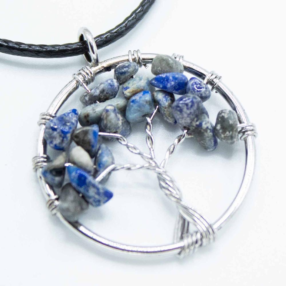 Tree Of Life Pendant - Sodalite