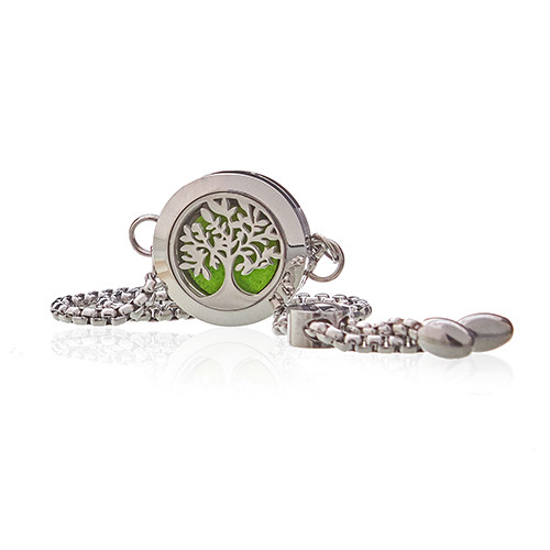 Aromatherapy Jewellery Chain Bracelet - Tree Of Life - 20mm
