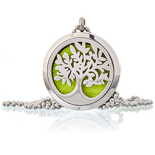 Aromatherapy Necklace-Tree of Life 30mm