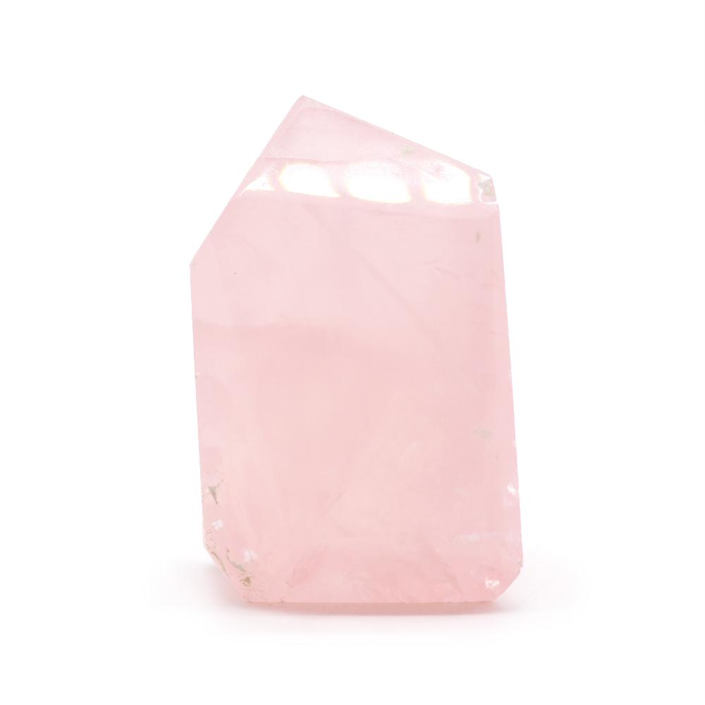 Bulk Gemstone Points approx 6cm (0.5KG) - Indian Rose Quartz (approx 8 pieces)