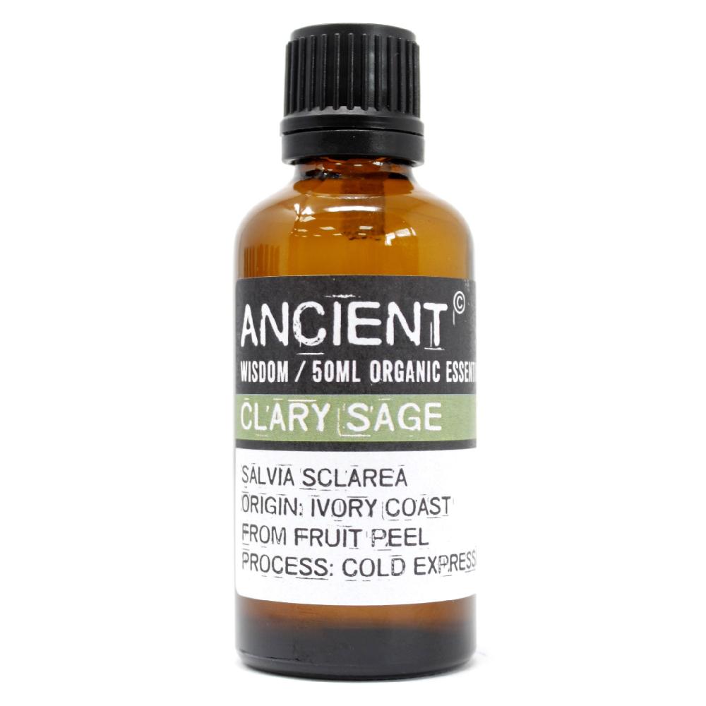 Clary Sage Organic Essential Oil 50ml