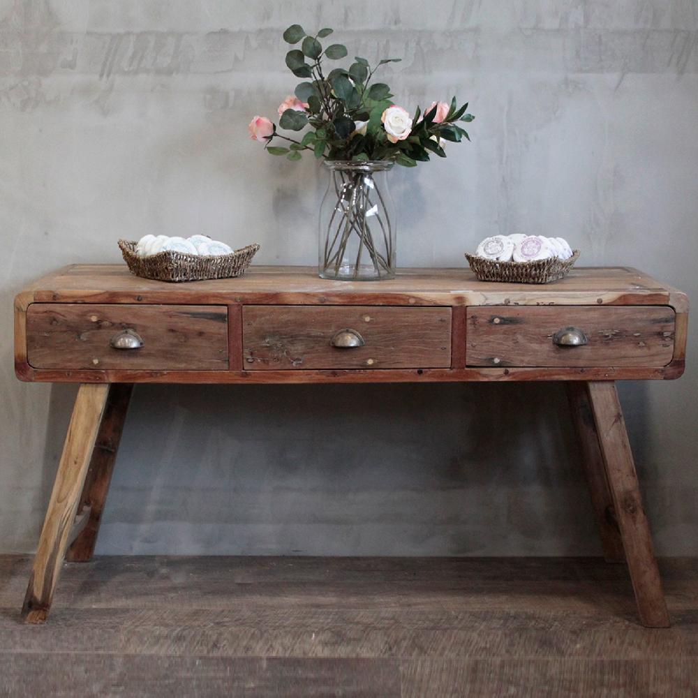 Console Table - Recycled Wood - 150x45x80cm